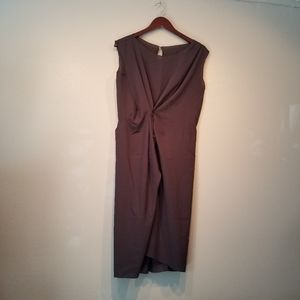 Ruched Tank Slip Dress